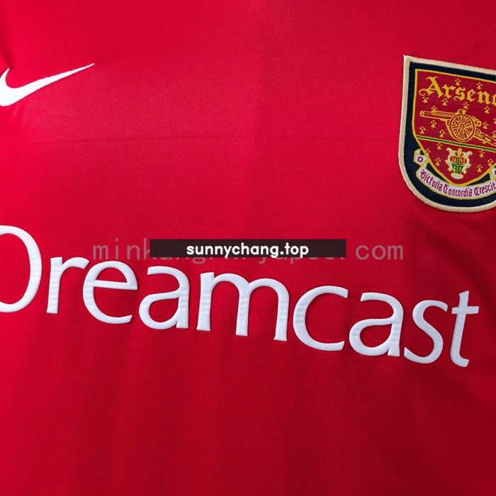 Arsenal 2001/2002 Home Retro Shirt - 图片 6