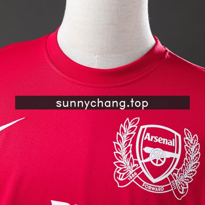 Arsenal 2011/12 Home 125th Anniversary Retro Jersey - 图片 7