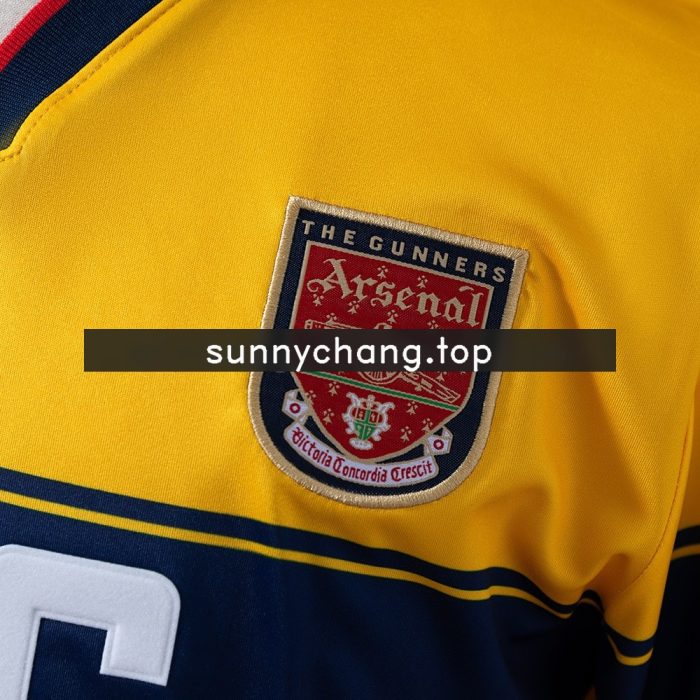 Arsenal 1997-1999 Away Retro Shirt - 图片 5
