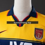 Arsenal 1997-1999 Away Retro Shirt - 图片 7