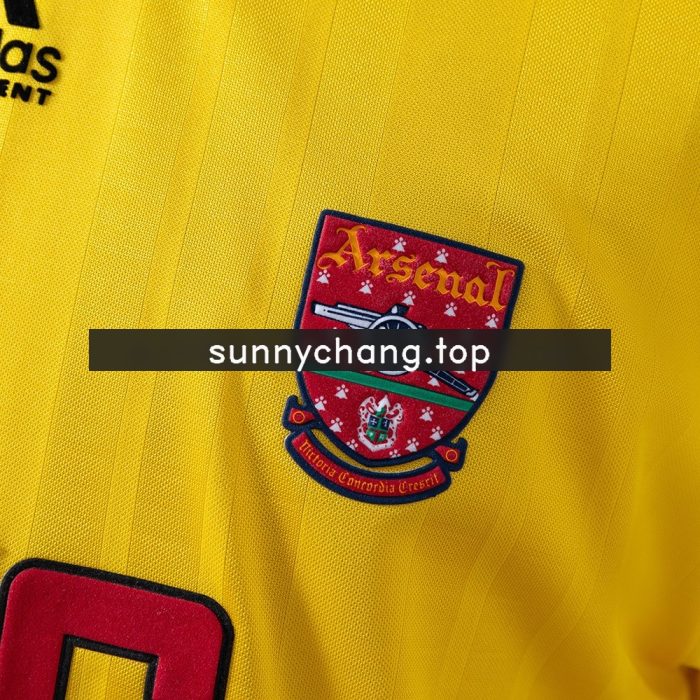 Arsenal 1993/1994 Away Retro Jersey - 图片 4