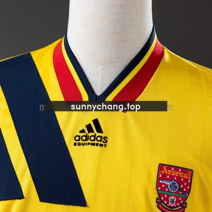 Arsenal 1993/1994 Away Retro Jersey - 图片 6