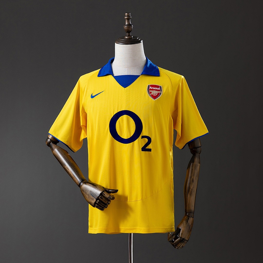 JER-3812_1 Arsenal 2003-2005 Away Retro Jersey - 图片 1
