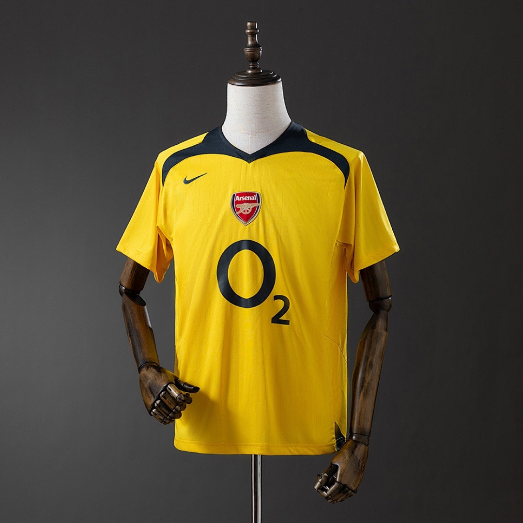 JER-3814_1 Arsenal 2003-2005 Away Retro Jersey - 图片 1