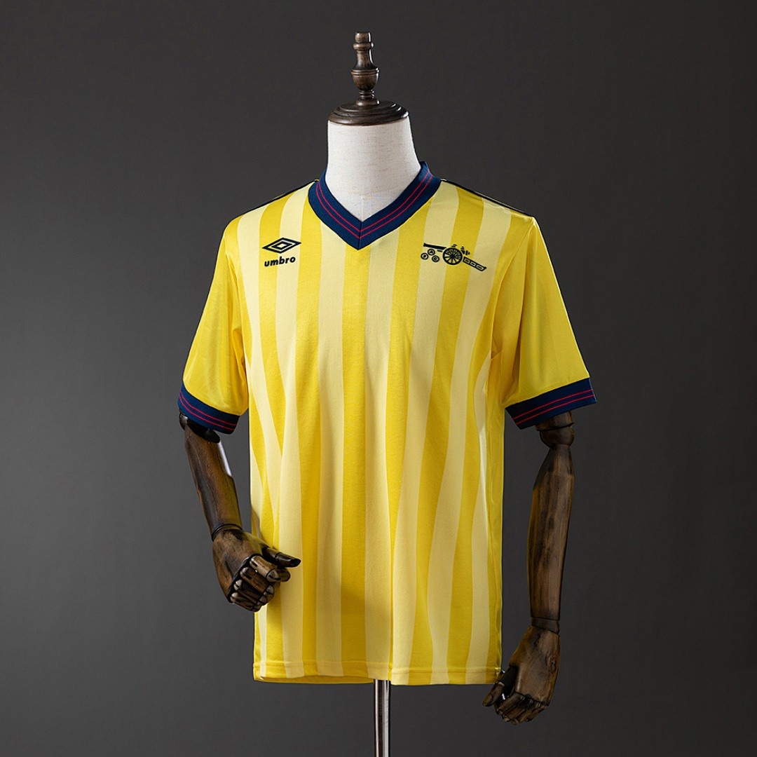 JER-3815_1 Arsenal 1983-1986 Away Retro Jersey S-XXL - 图片 1