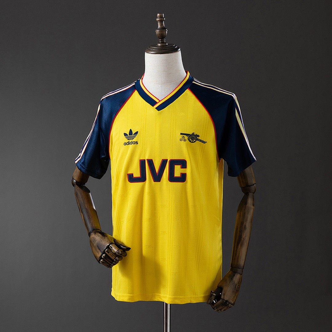 JER-3817_1 Arsenal 1988/89 Away Retro Jersey - 图片 1