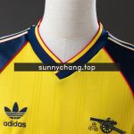 Arsenal 1988/89 Away Retro Jersey - 图片 6