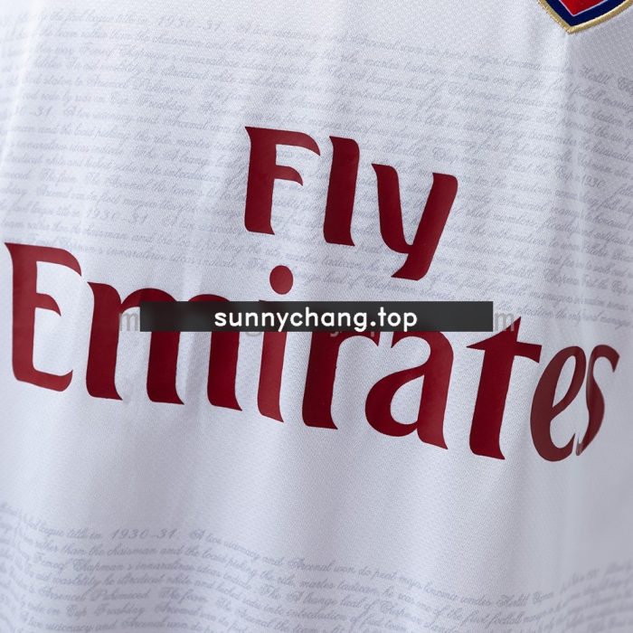 Arsenal 2007-2008 Away Retro Shirt - 图片 5