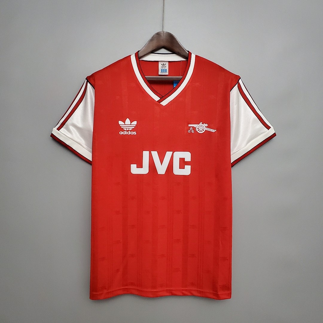 JER-3835_1 Arsenal 1988/89 Home Retro Shirt - 图片 1