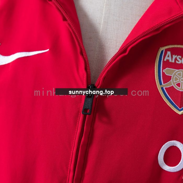 Arsenal 04/05 Windbreaker - Red - 图片 7