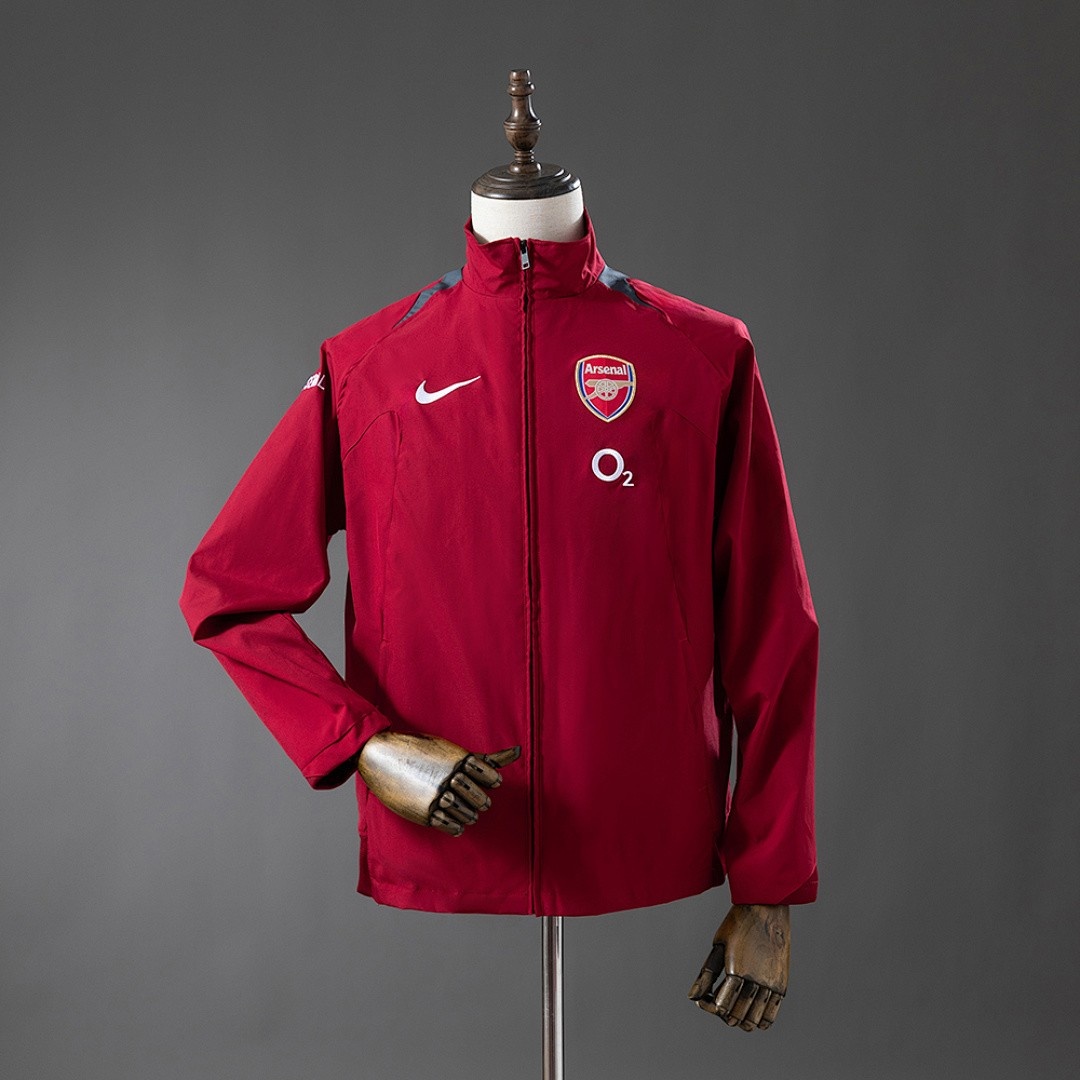 JER-3843_1 Arsenal 05/06 Windbreaker - Burgundy - 图片 1