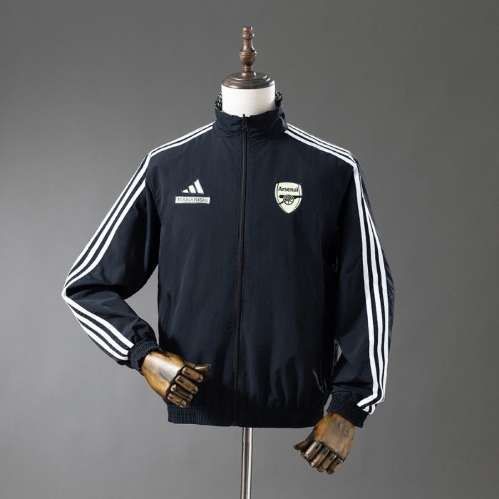 Arsenal Reversible Jacket Windbreaker - Black - 图片 4