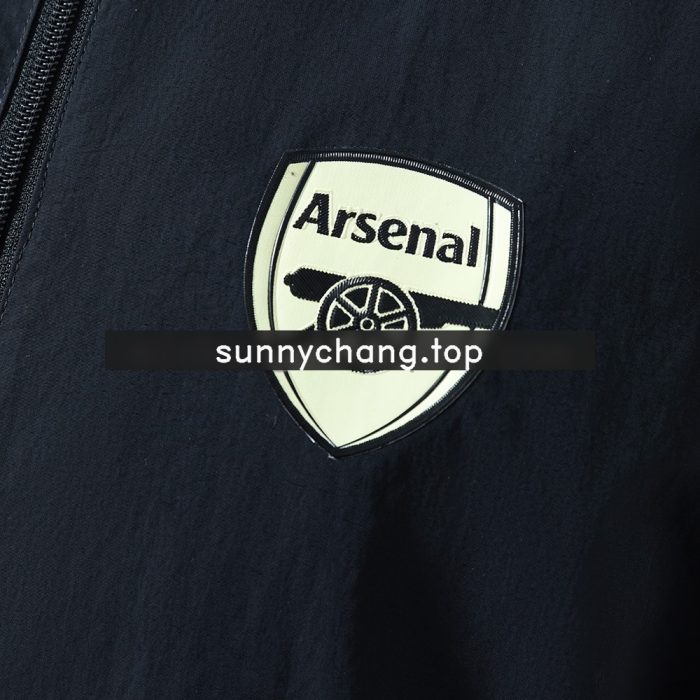 Arsenal Reversible Jacket Windbreaker - Black - 图片 8