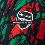 Arsenal Reversible Jacket Windbreaker - Red & Black - 图片 8