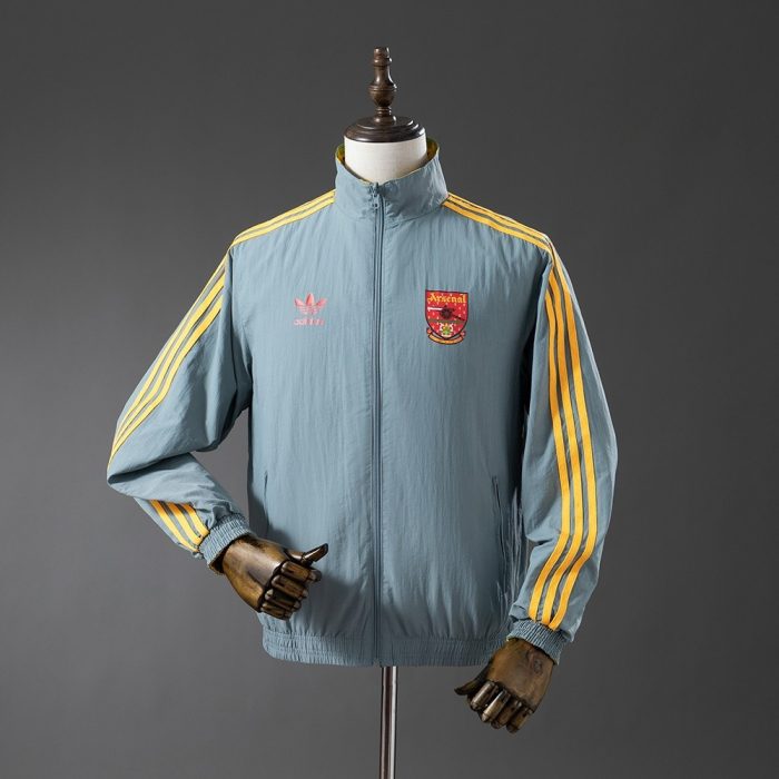 Arsenal Reversible Jacket Windbreaker - Yellow & Grey - 图片 3