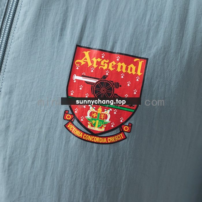 Arsenal Reversible Jacket Windbreaker - Yellow & Grey - 图片 8