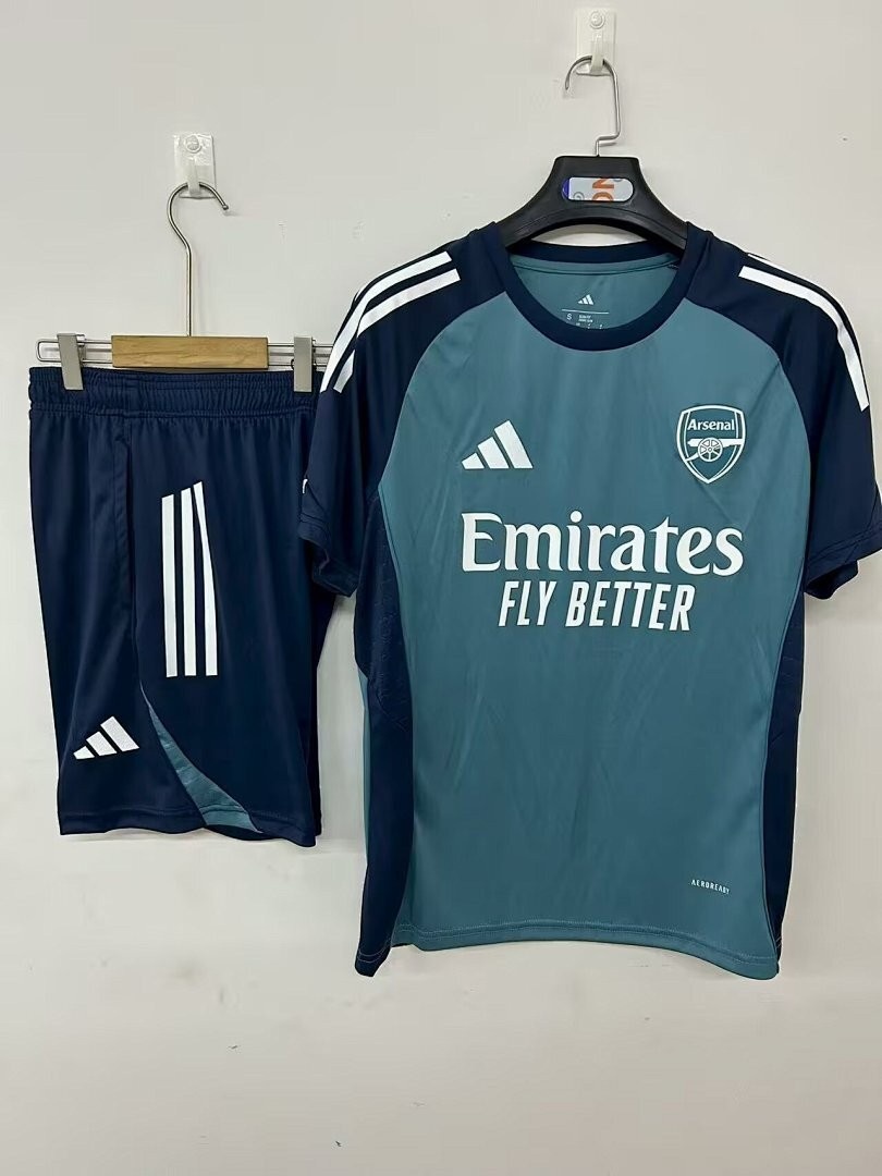 JER-3869_1 Arsenal 25/26 Training Suit Navy Blue - 图片 1