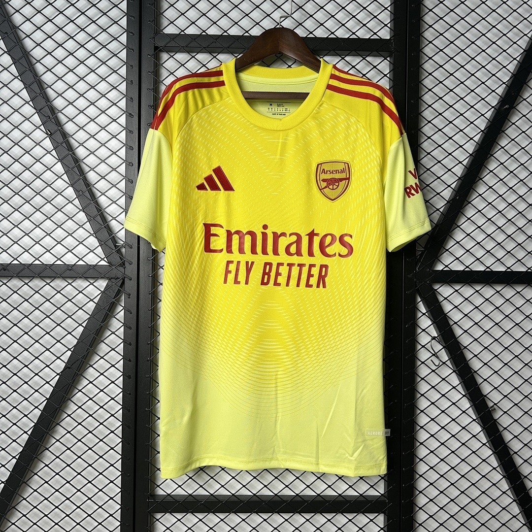 JER-3876_1 Arsenal 25/26 Goalkeeper Jersey - 图片 1