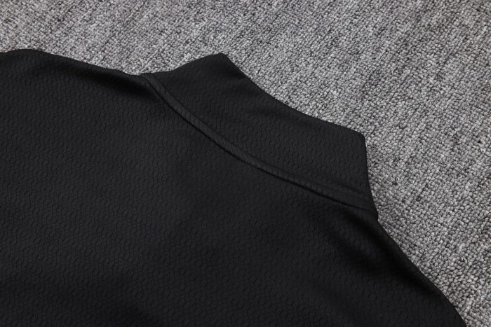 Manchester City Black Half-Zip Jacket - 图片 5