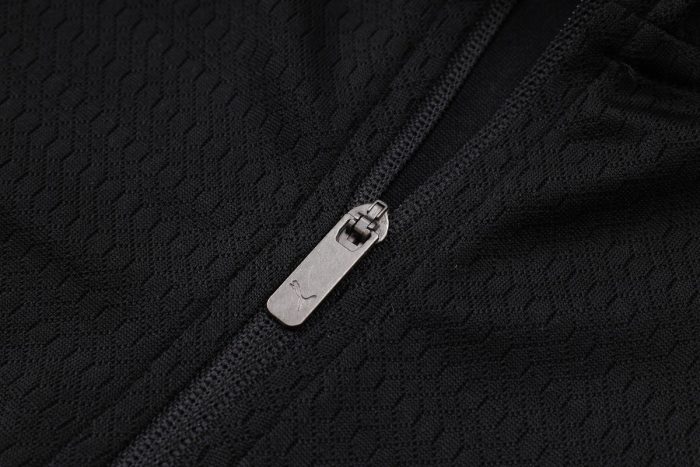 Manchester City Black Half-Zip Jacket - 图片 6