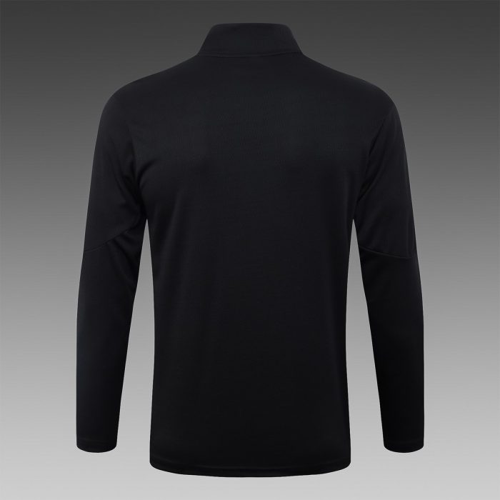 Manchester City Black Half-Zip Jacket - 图片 8
