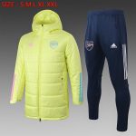 2021 Arsenal Yellow Cotton Jacket S-2XL
