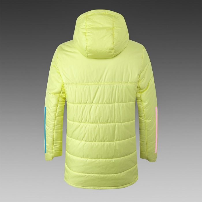 2021 Arsenal Yellow Cotton Jacket S-2XL - 图片 3