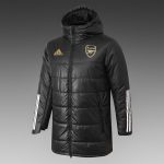 2021 Arsenal Black Cotton Jacket - 图片 3