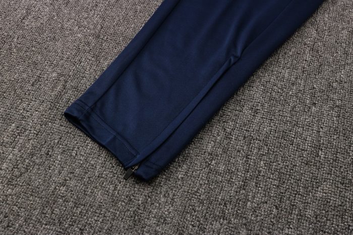 Arsenal 21-22 Champions League Blue Long Zip Jacket - 图片 5