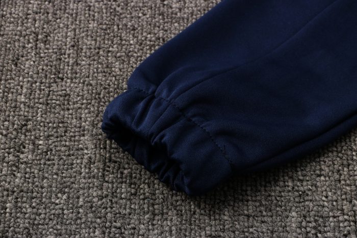 Arsenal 21-22 Champions League Blue Long Zip Jacket - 图片 8
