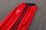 Arsenal 21-22 Red Long Zip Jacket (Royal Blue Zipper) - 图片 5