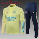 Arsenal 2021 Half-Zip Yellow Kids - 图片 2