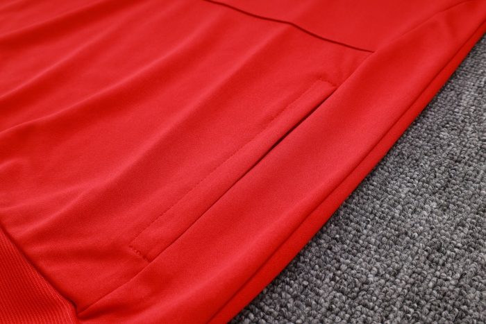 Arsenal 23-24 Half-Zip Jacket Red - 图片 5