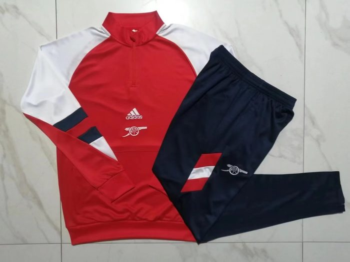 Arsenal 23-24 Half-Zip Jacket Red - 图片 9