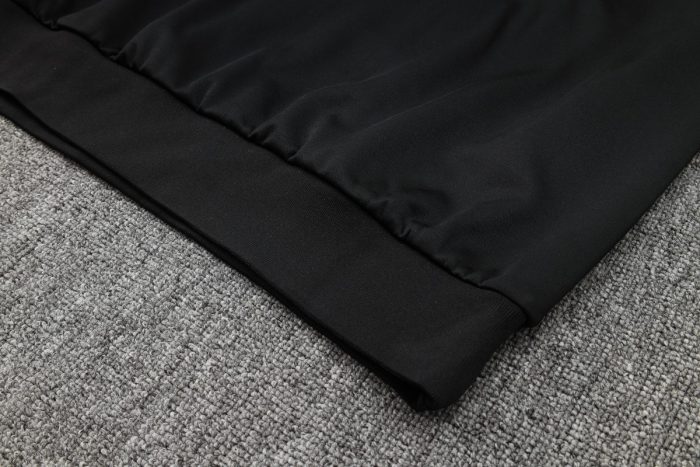 Arsenal 23-24 Half-Zip Hoodie Black - 图片 5