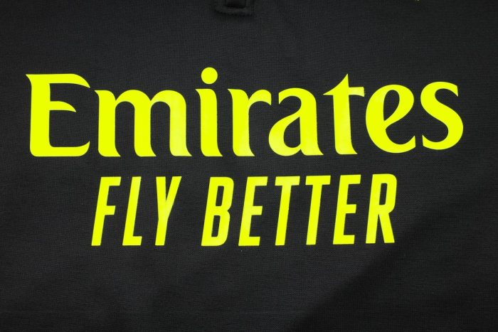 Arsenal 23-24 Half-Zip Hoodie Black - 图片 6