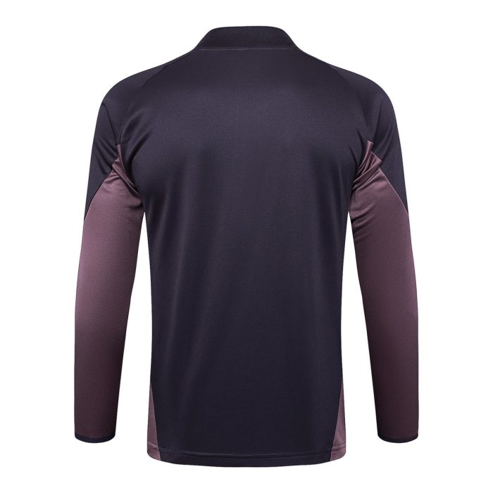 Arsenal 24-25 Half-Zip Jacket Dark Gray - 图片 8