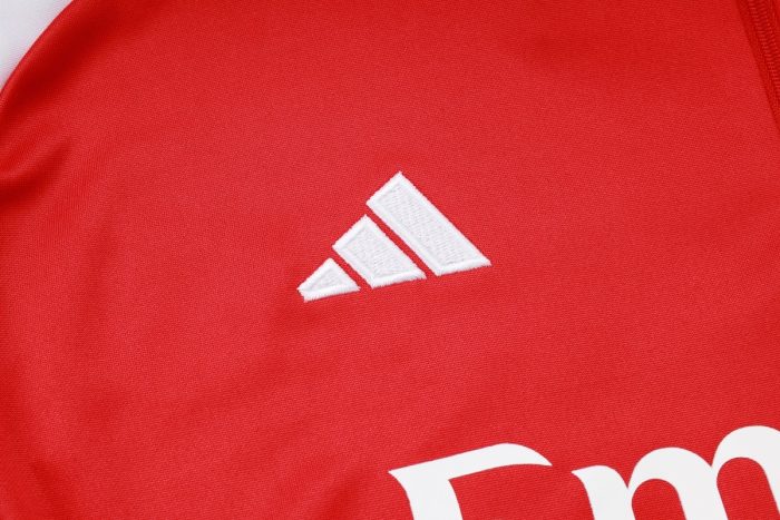 Arsenal 24-25 Red Half-Zip Jacket - 图片 6