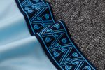 Manchester City Light Blue Half-Zip Jacket - 图片 6
