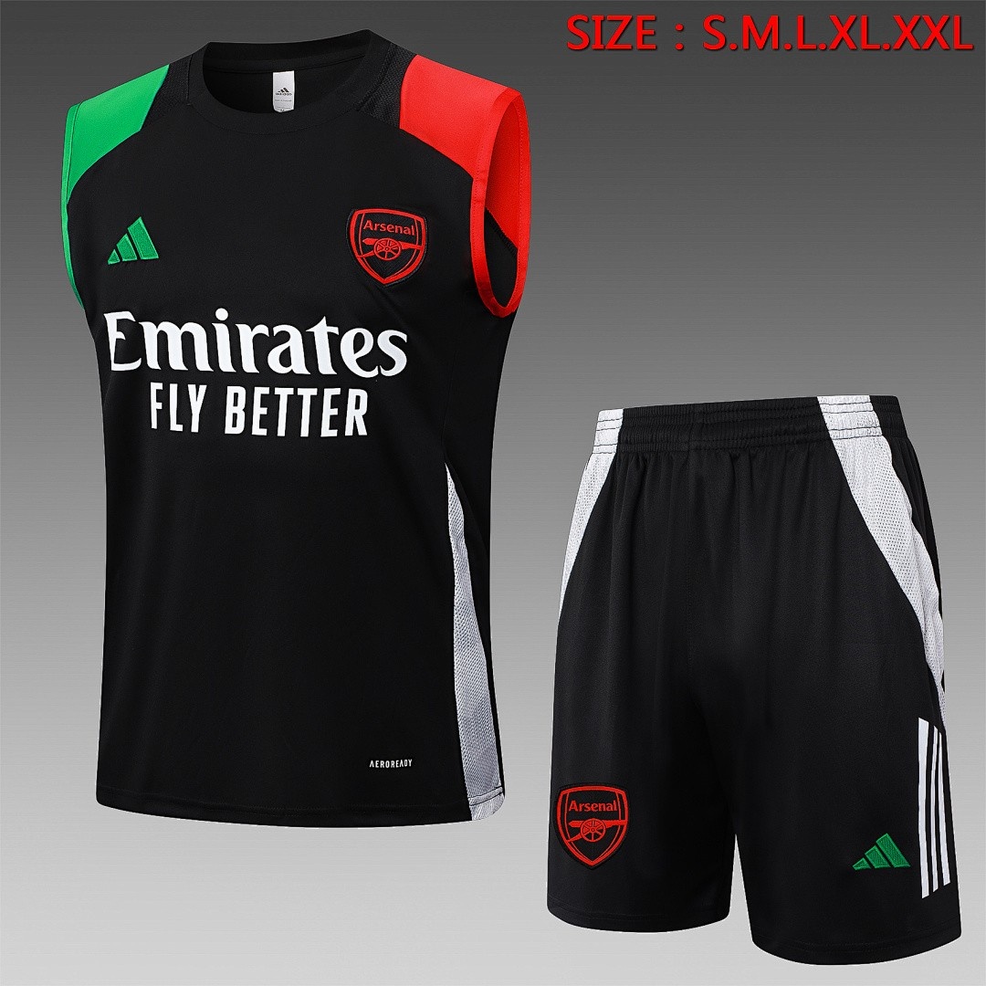 JER-3971_1 Arsenal 24/25 Black Vest - 图片 1