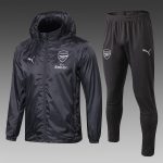 Arsenal 18-19 Grey Windbreaker