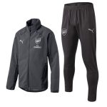 Arsenal 18-19 Grey Windbreaker - 图片 6