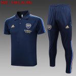 Arsenal 23-24 Polo Shirt Navy Blue