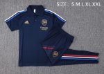 Arsenal 23-24 Polo Shirt Navy Blue - 图片 2