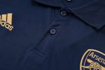 Arsenal 23-24 Polo Shirt Navy Blue - 图片 6