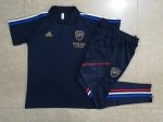 Arsenal 23-24 Polo Shirt Navy Blue - 图片 9