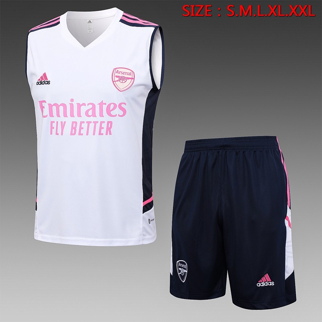 JER-3979_1 Arsenal 23-24 White Vest - 图片 1