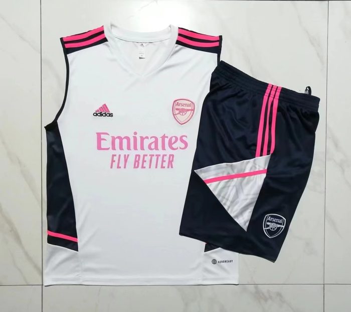 Arsenal 23-24 White Vest - 图片 9