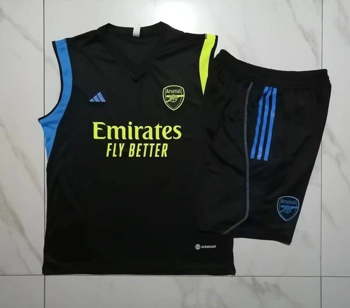Arsenal 23-24 Black Vest - 图片 9