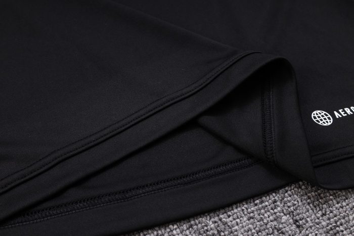Arsenal 23-24 Half-Zip Jacket Black - 图片 4